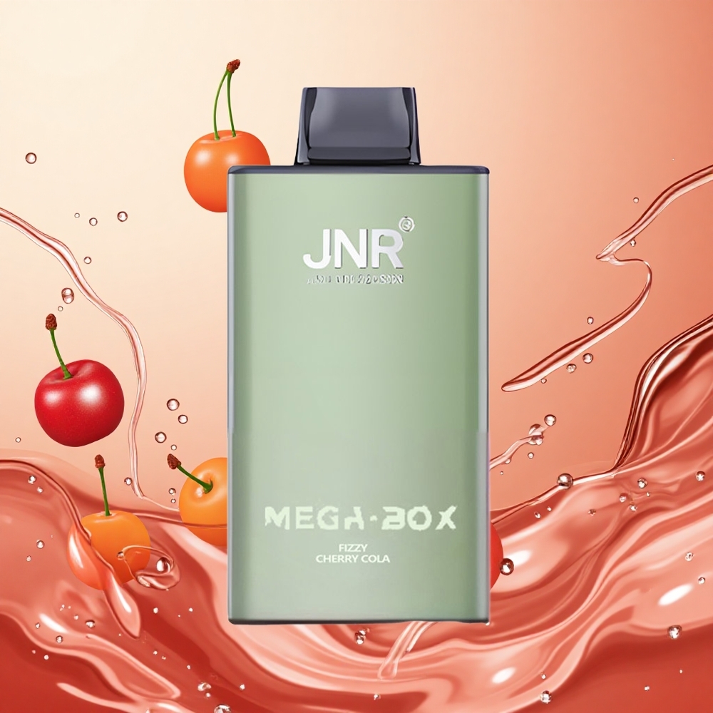JNR Mega Box 25000 Puffs Cereza Cola Fizzy 30ml Batería 850mAh