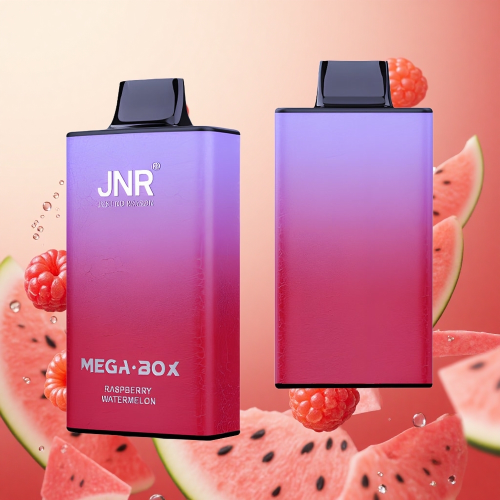 JNR Mega Box 25000 Puffs Frambuesa Sandía Dual Mesh 850mAh