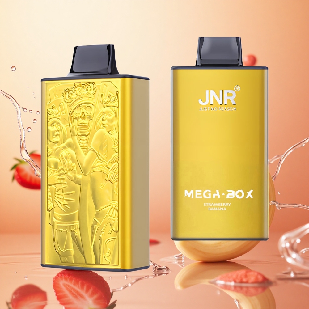 JNR Mega Box 25000 Puffs Fresa Plátano 30ml 850mAh