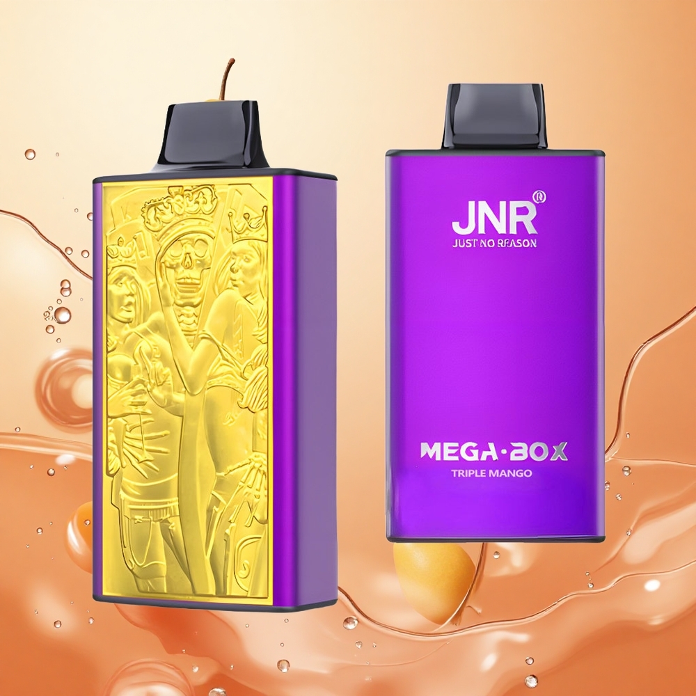 JNR Mega Box 25000 Puffs Triple Mango 30ml Dual Mesh