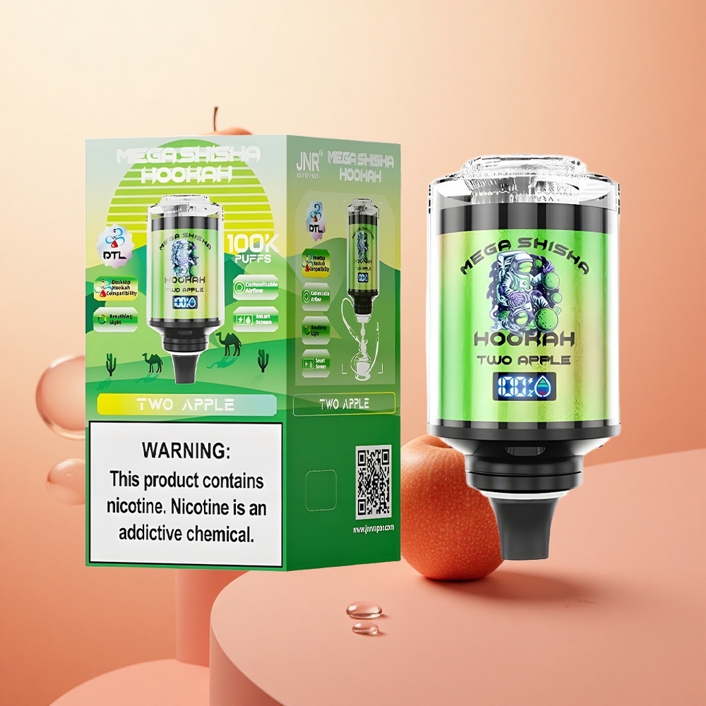 JNR Mega Shisha Hookah 100K Compatibilidad de Escritorio Dos Manzanas Pantalla Inteligente Interactiva