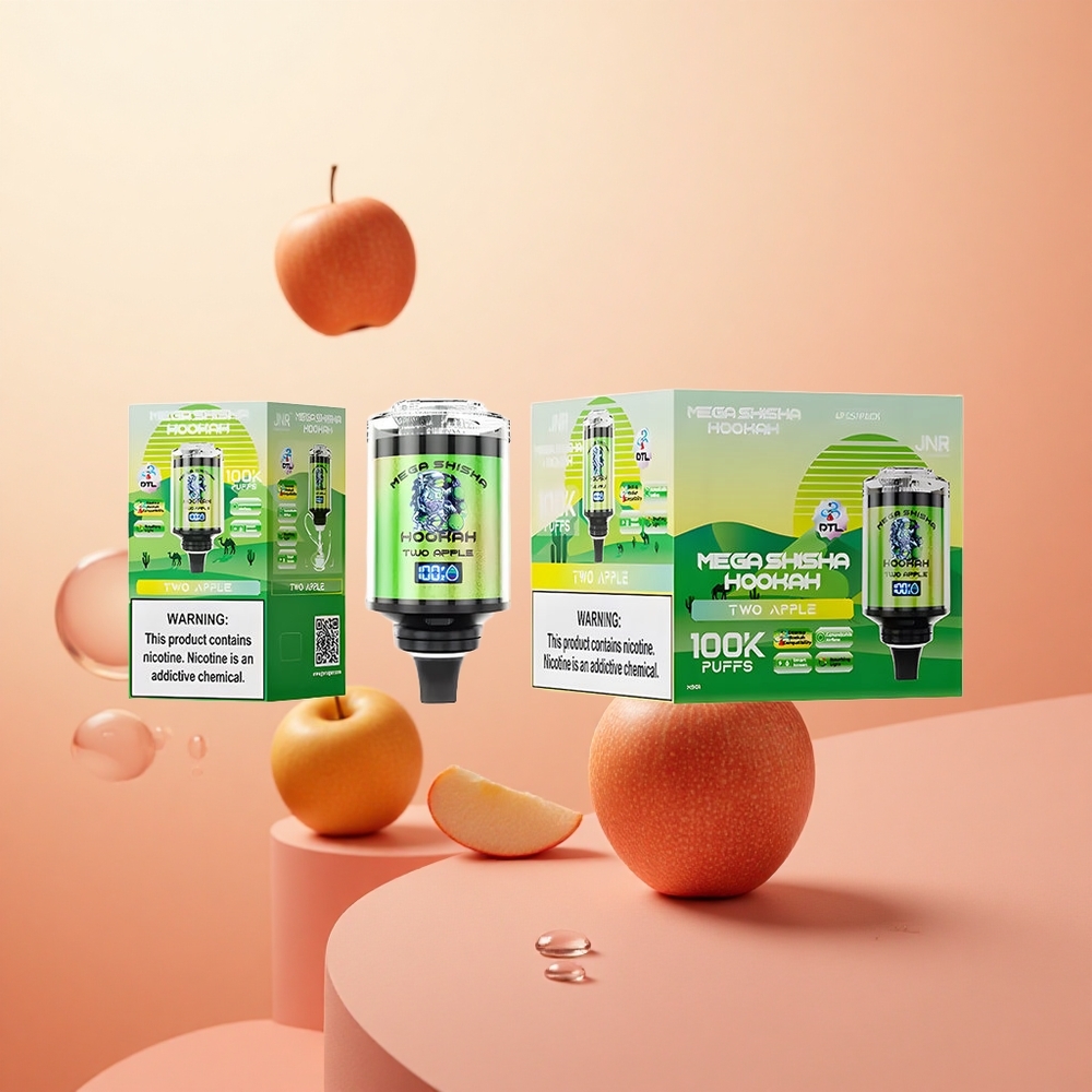 JNR Mega Shisha Hookah 100K Compatibilidad de Escritorio Dos Manzanas Pantalla Inteligente Interactiva