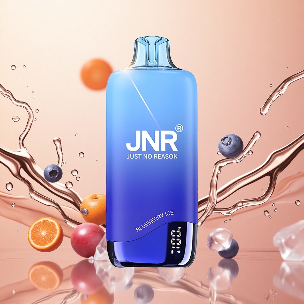 JNR Rainbow 10500 Puffs Helado de Arándano con Batería 600mAh y Tanque 18ml