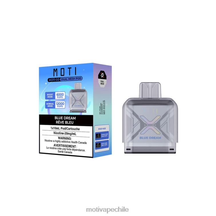 MOTI Go Pro vaina desechable hielo de manzana agria FJ46088 Vaper Moti Precio