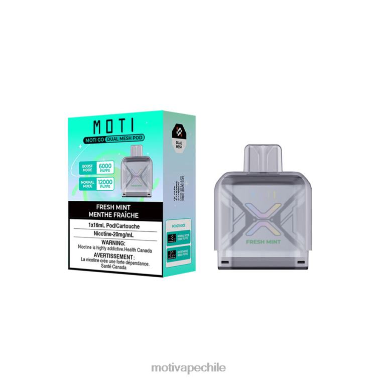 MOTI Go Pro vaina desechable hielo de manzana agria FJ46088 Vaper Moti Precio
