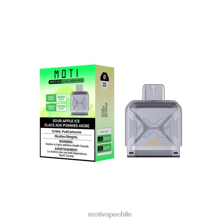 MOTI Go Pro vaina desechable neblina púrpura FJ46094 Moti Vape Desechable Chile