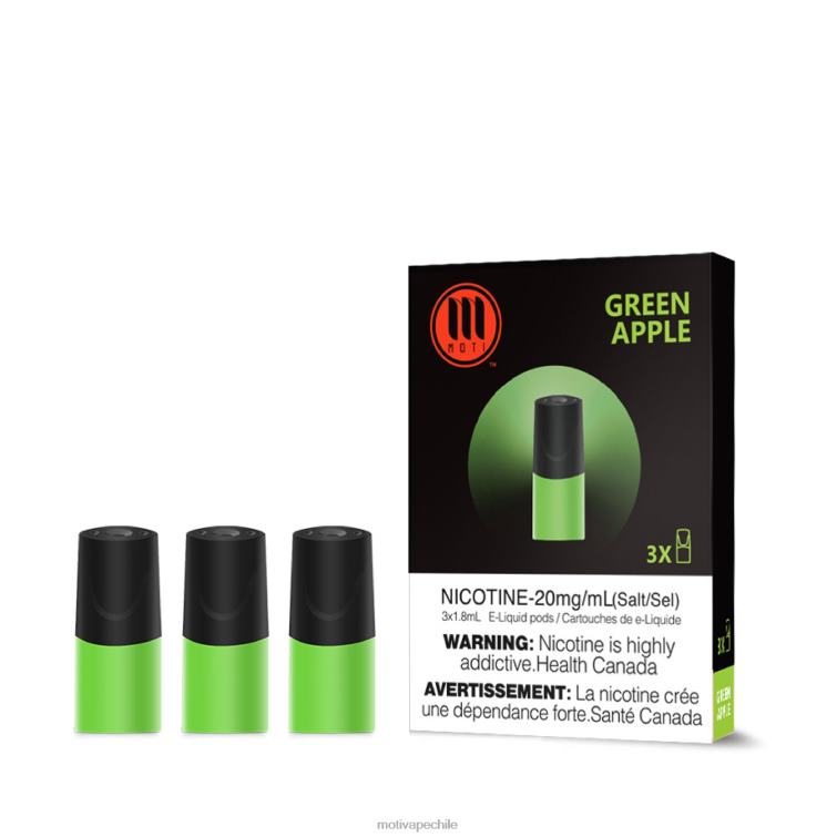 MOTI vainas clásicas manzana verde FJ460103 Moti Vape Precio