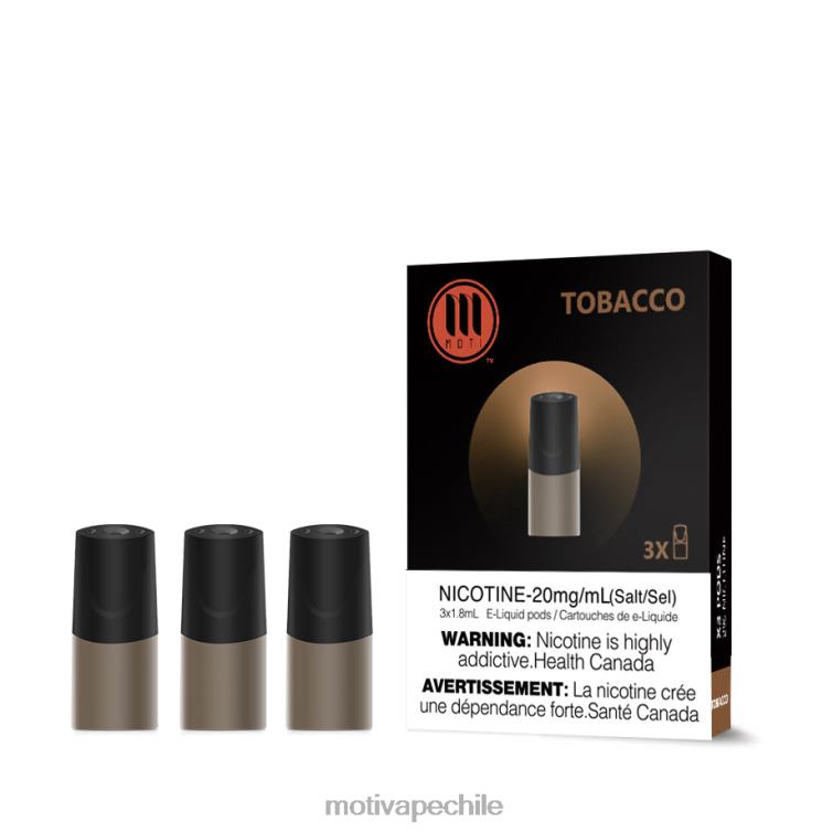 MOTI vainas clásicas tabaco cremoso FJ460106 Moti Vape Recargable Chile