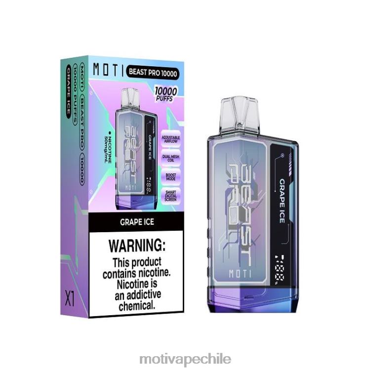 MOTI Beast Pro vaporizador desechable (5%, 10000 inhalaciones) menta fresca FJ46044 Moti Vape Desechable Chile
