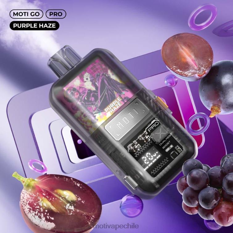 MOTI Go Pro vaporizador desechable (5%, 12000 inhalaciones) neblina púrpura FJ46019 Moti Piin Precio Chile