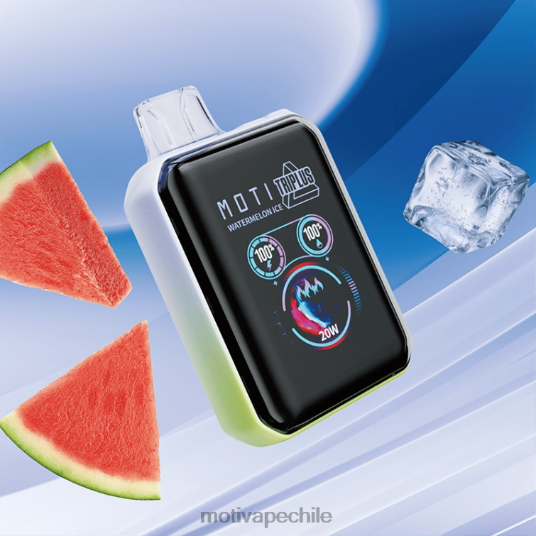 MOTI Triplus Vape desechable de 20k (5%, 20000 inhalaciones) hielo de sandia FJ46010 Moti Vape Review