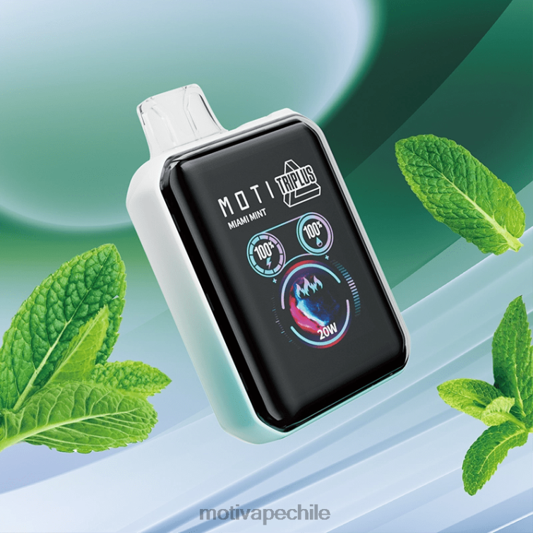 MOTI Triplus Vape desechable de 20k (5%, 20000 inhalaciones) menta de miami FJ4605 Moti Vape Amazon