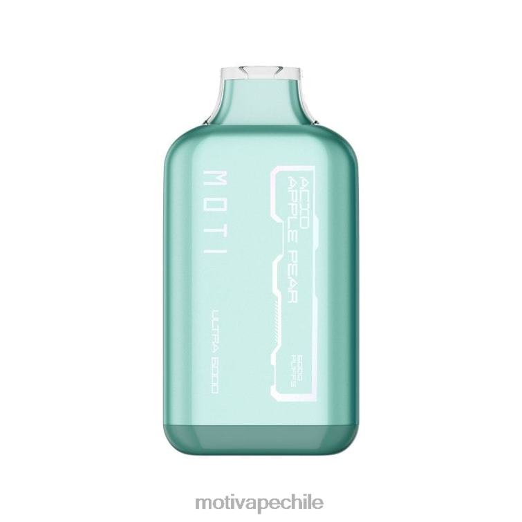 MOTI Ultra vaporizador desechable (5%, 6000 inhalaciones) cereza de plátano FJ46026 Moti Vape Recargable Chile