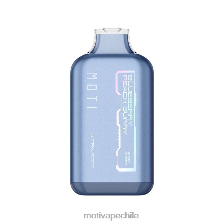 MOTI Ultra vaporizador desechable (5%, 6000 inhalaciones) cereza de plátano FJ46026 Moti Vape Recargable Chile